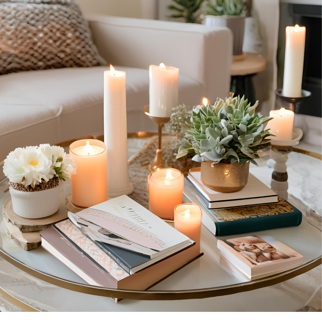 How to Style Your Coffee Table with Candles and Books: Elevate Your Home Decor