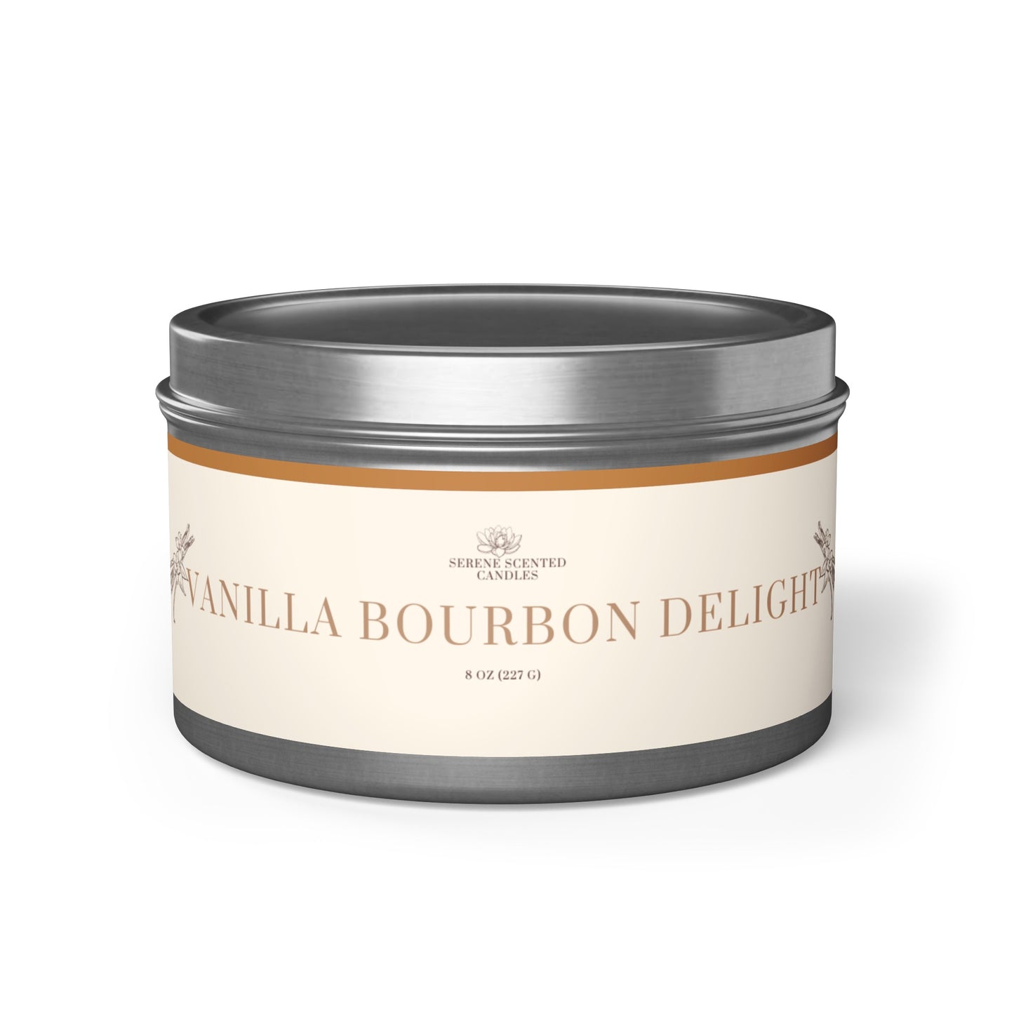 Vanilla Bourbon Delight Scented Candle