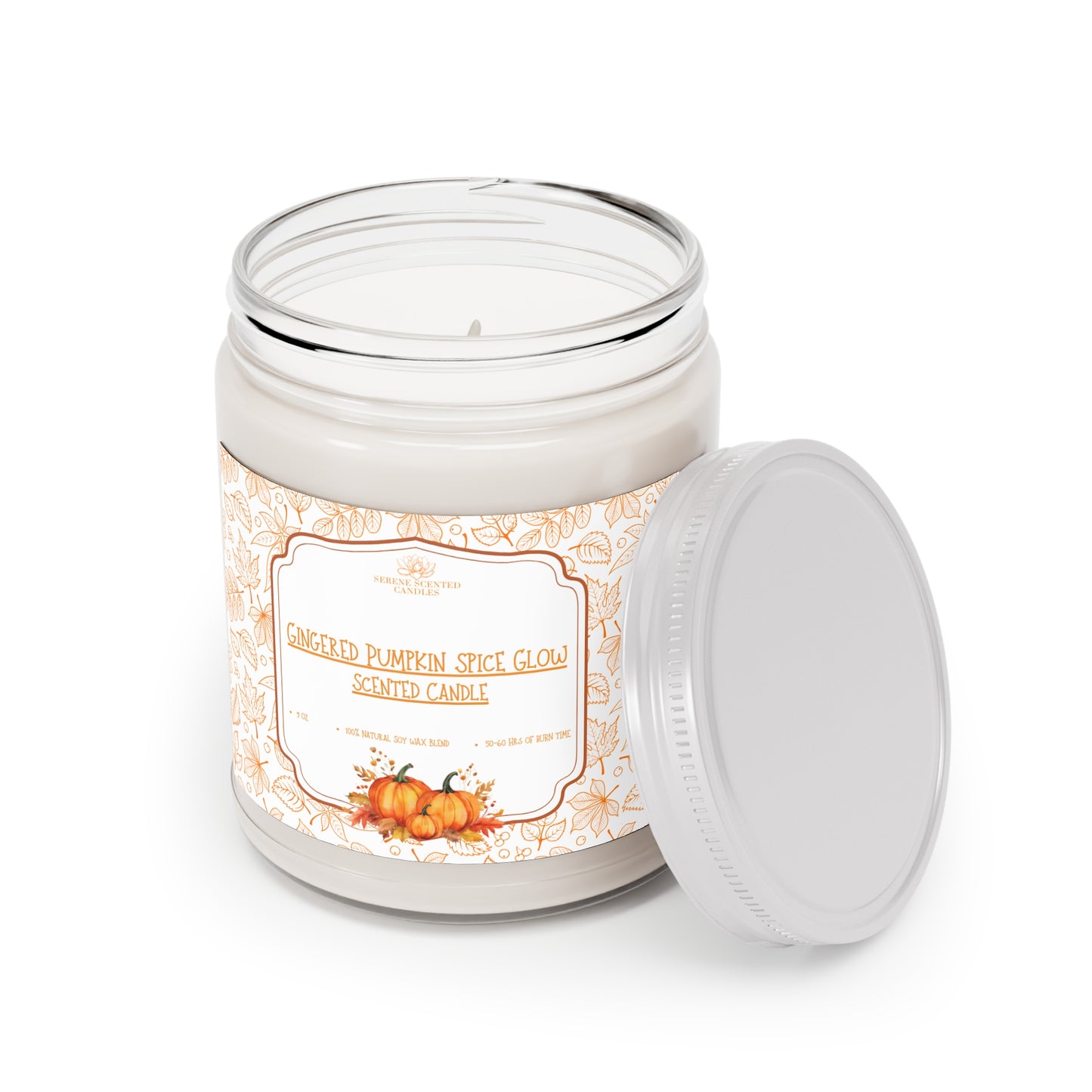 Gingered Pumpkin Spice Glow Scented Candle