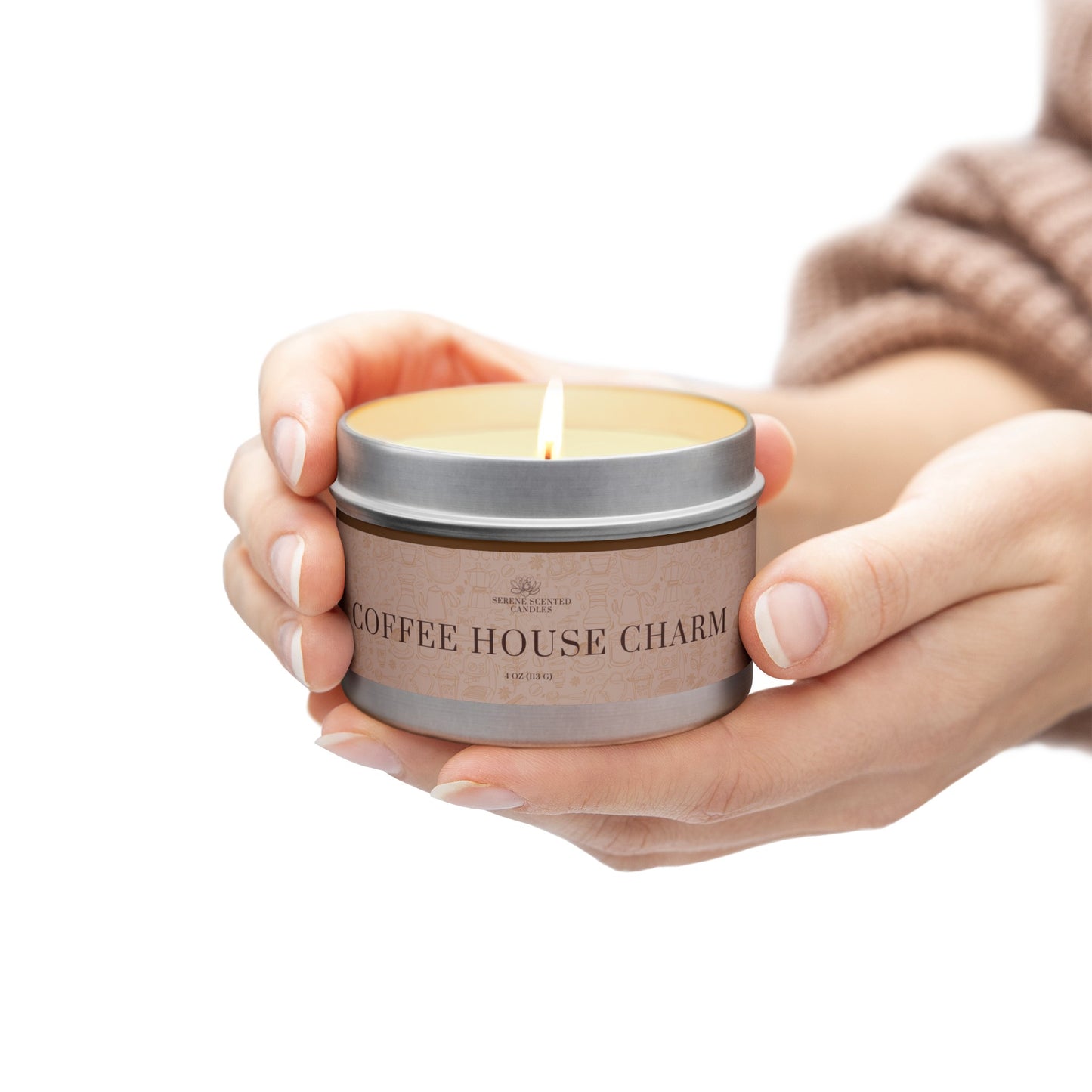 Coffee House Charm Scented Candle