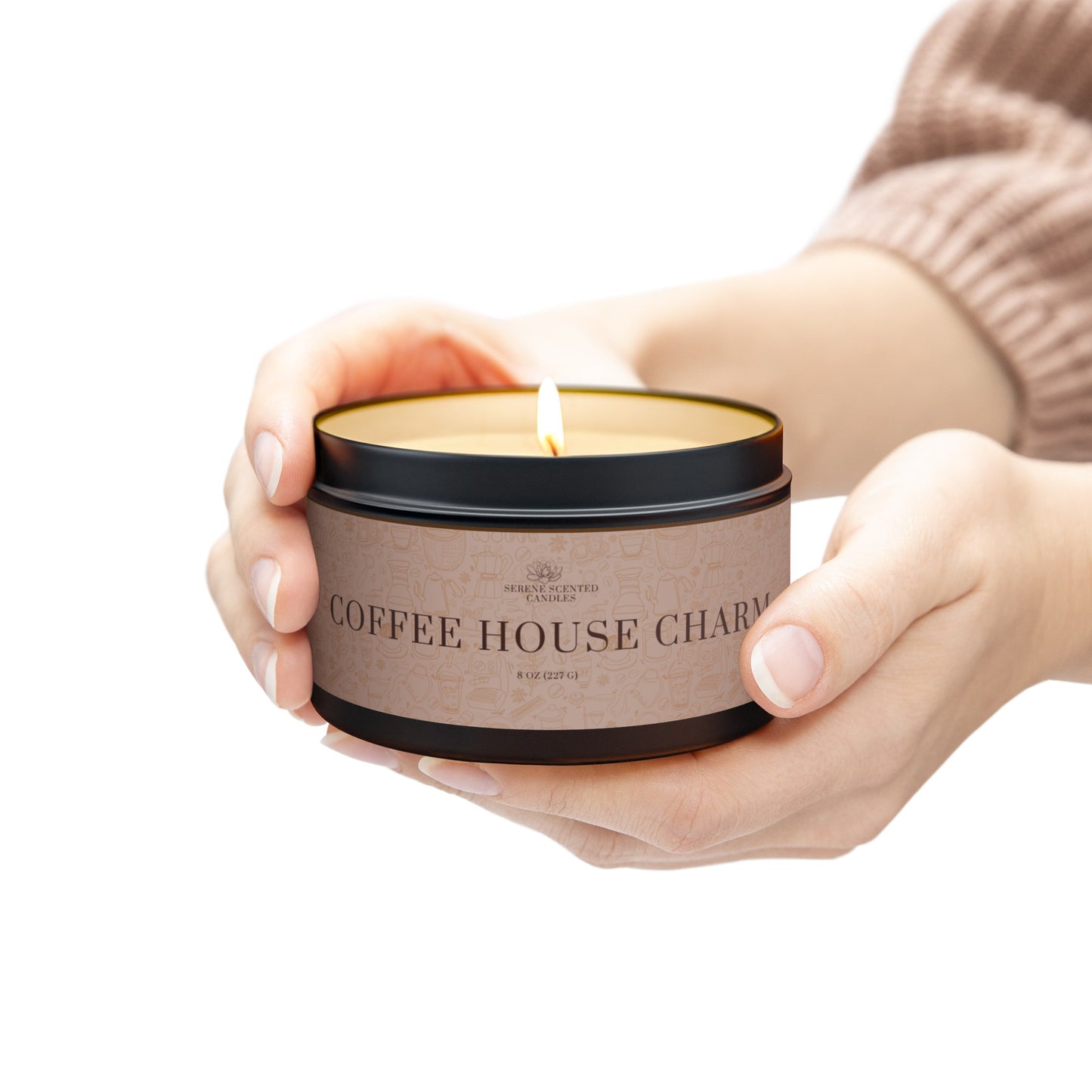 Coffee House Charm Scented Candle