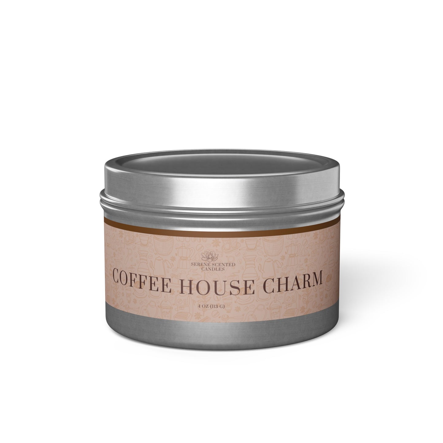 Coffee House Charm Scented Candle